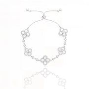 Diamantora - Bracciale rosa Hanami