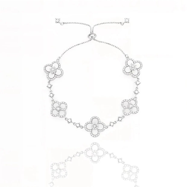 Diamantora - Bracciale rosa Hanami