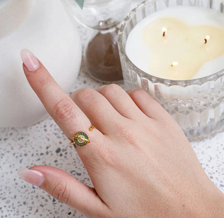 Anello antistress - Saturno